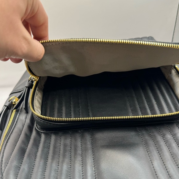 Mark & Graham | Quilted Leather Backpack - Picture 11 of 13